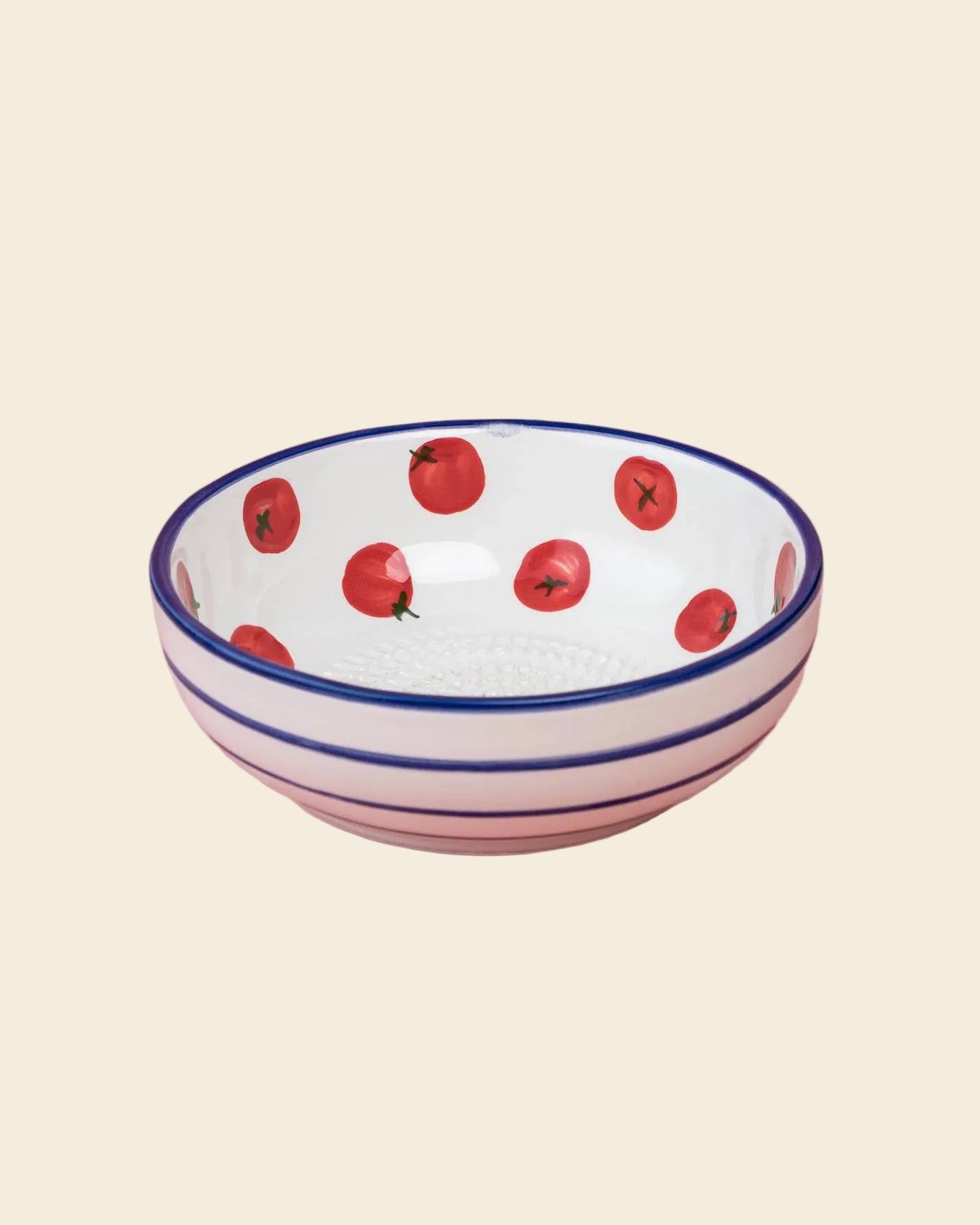 Keramický talířek na strouhání - Střední - Pomodoro