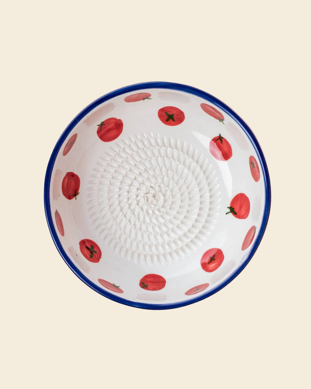 Keramický talířek na strouhání - Střední - Pomodoro