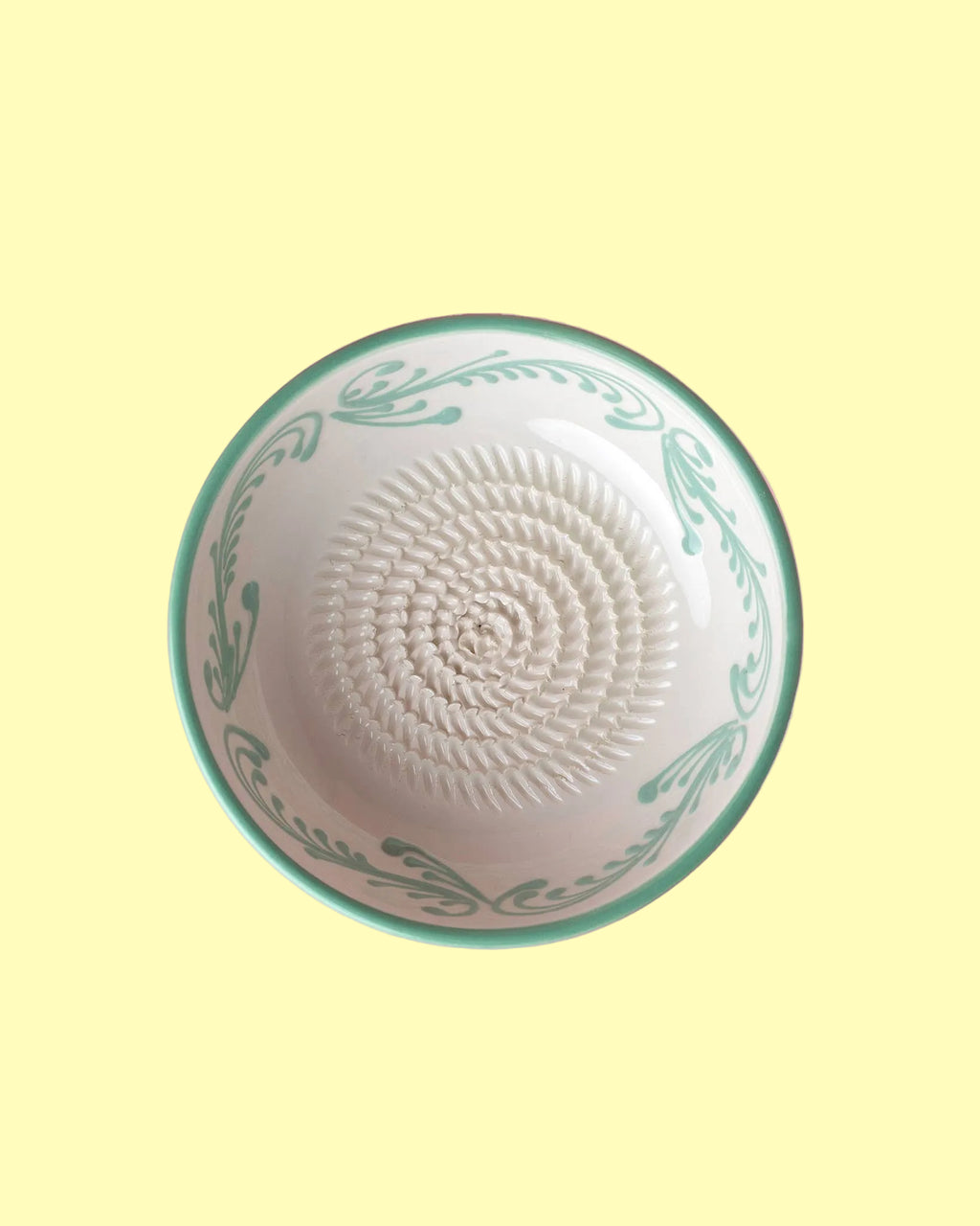 Keramický talířek na strouhání - Střední  - Emerald
